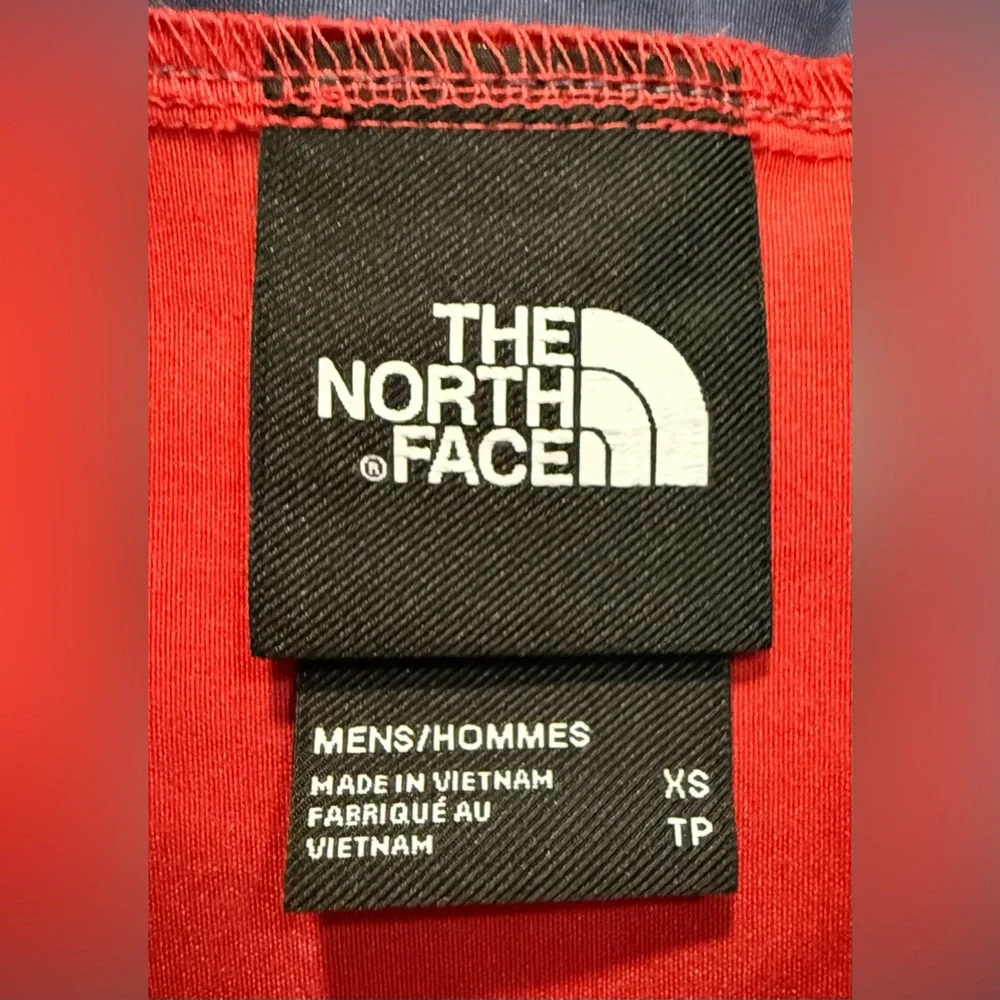 North‎ Face  Anorak Packable Men's Class V Pullover Jacket Red / Indigo XS